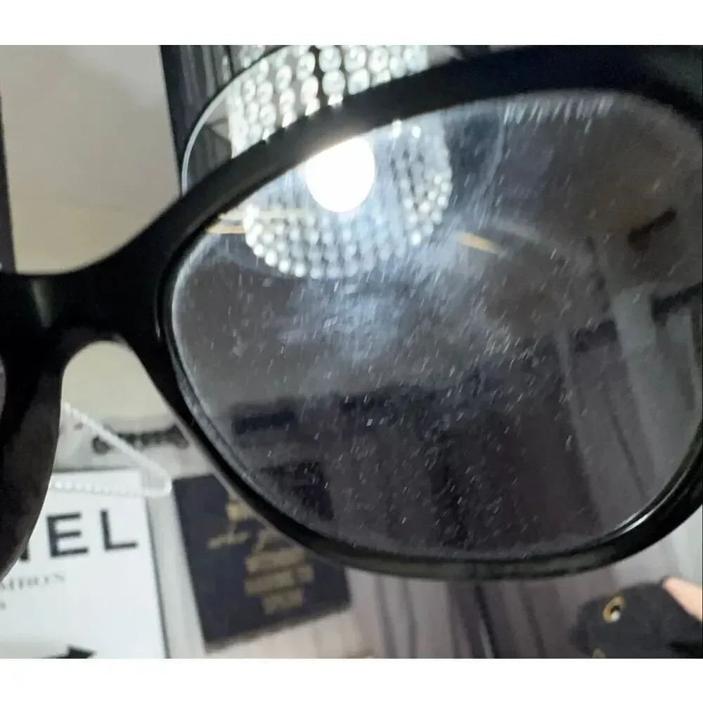 VERSACE vintage Medusa head oversized sunglasses mod-4232 black gold y2k